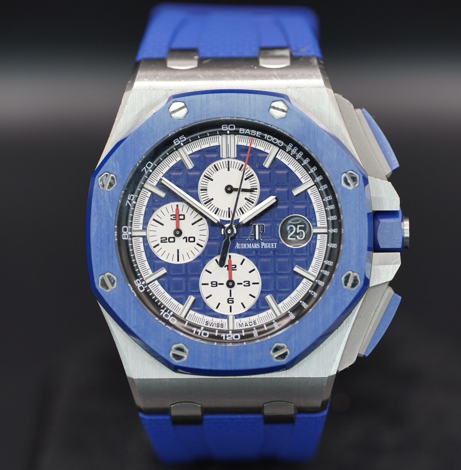 Audemars Piguet Royal Oak Offshore Blue Men's Watch - 26400SO.OO.A335CA.01