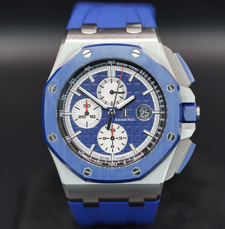 Audemars Piguet Royal Oak Offshore Blue Men's Watch - 26400SO.OO.A335CA.01