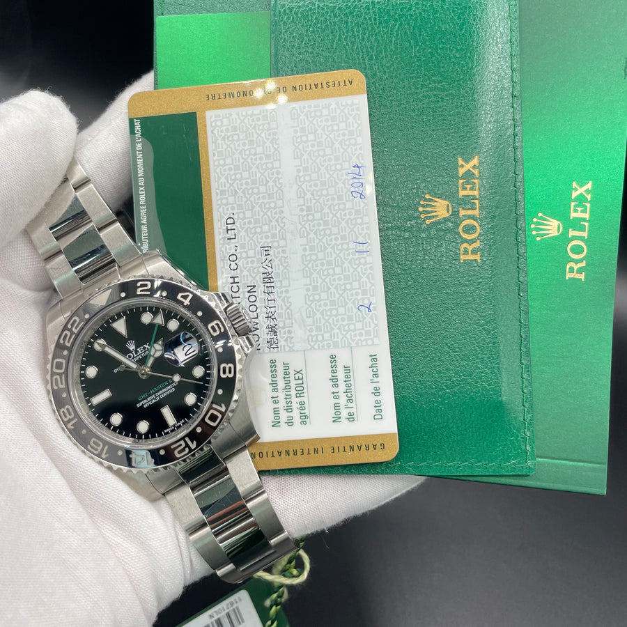 Rolex GMT Green Arrow