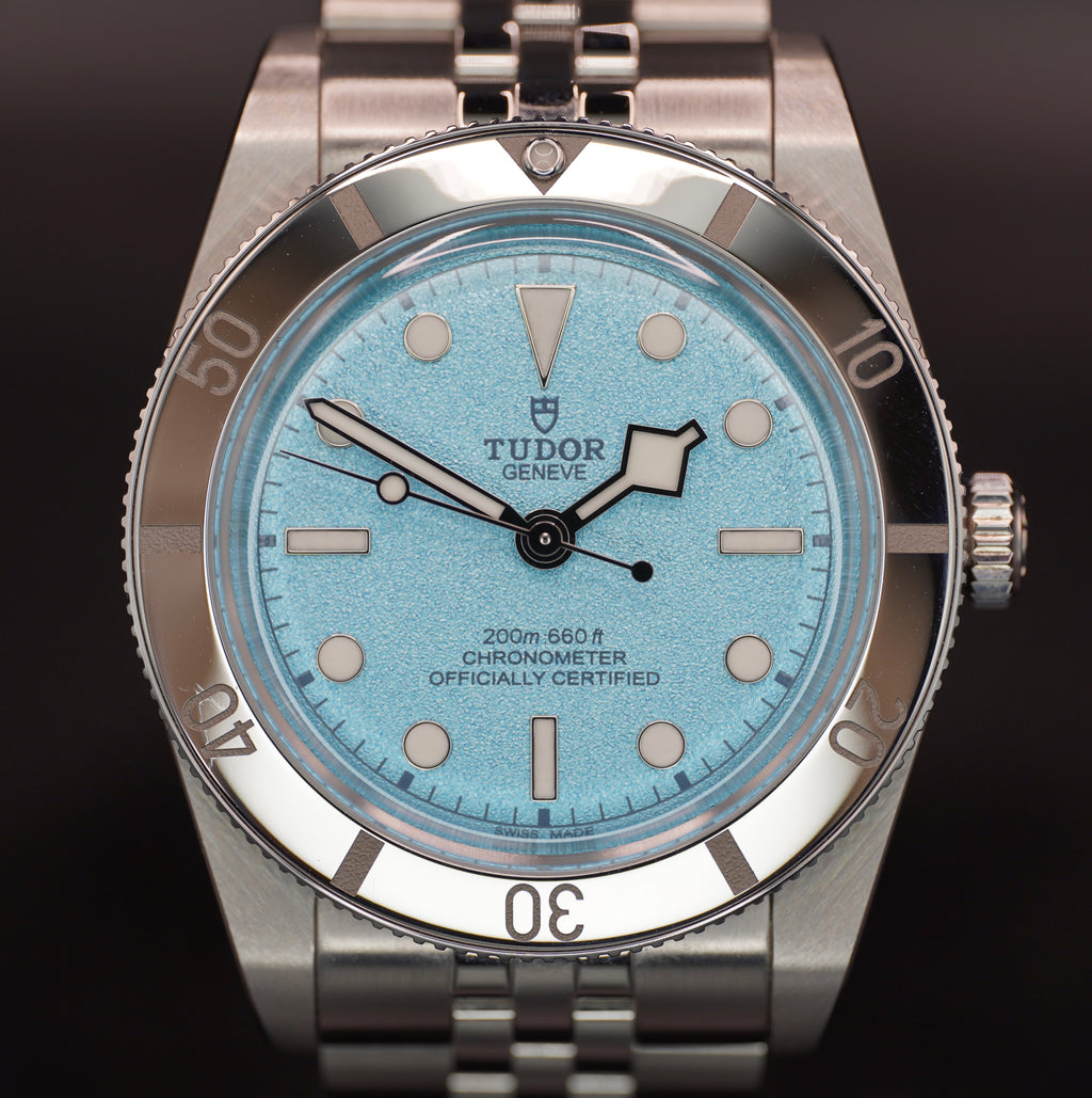 Tudor Black Bay 54 Lagoon Blue 79000-0001 Stainless Steel Blue Dial