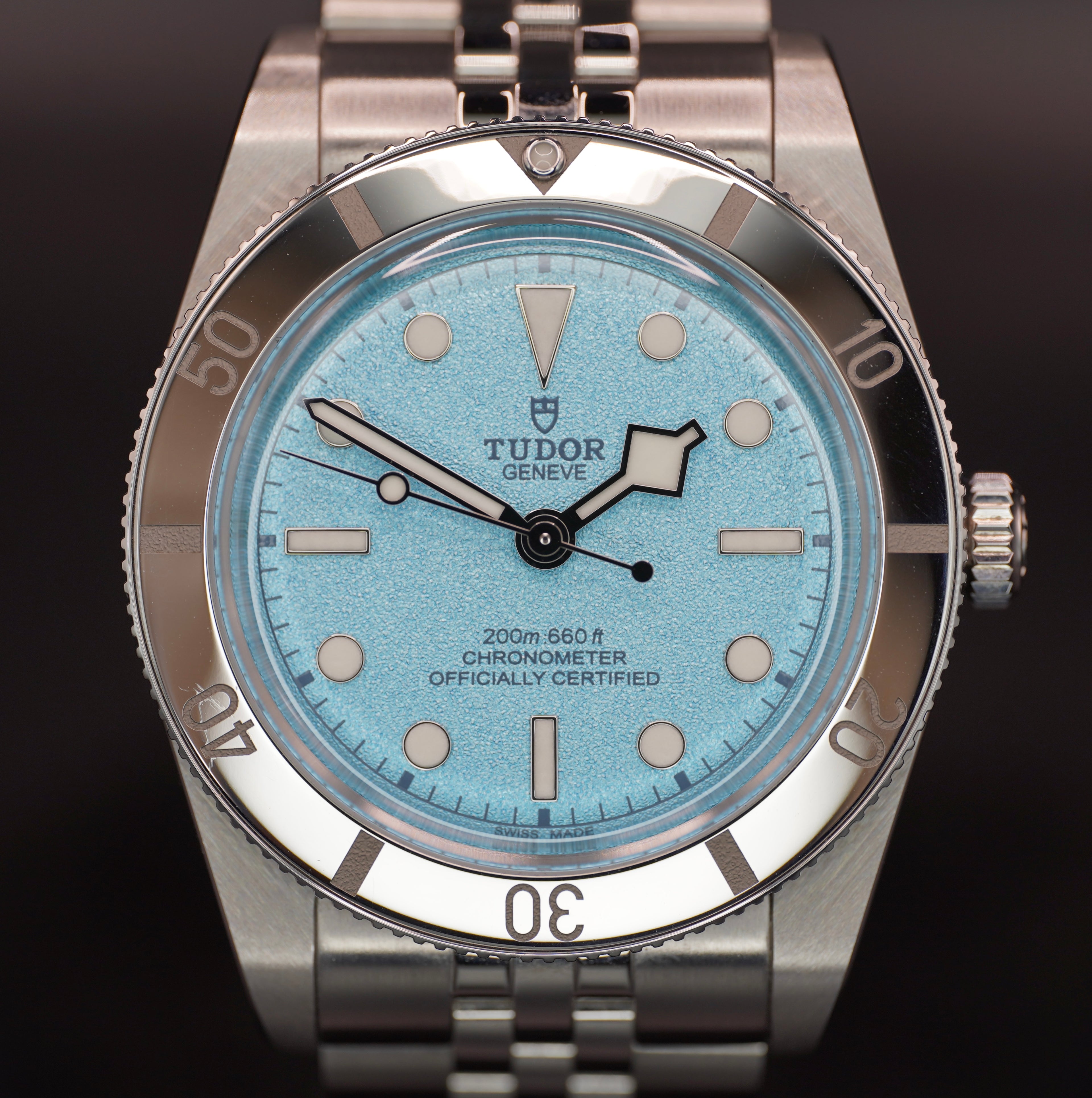 Tudor Black Bay 54 Lagoon Blue 79000-0001 Stainless Steel Blue Dial