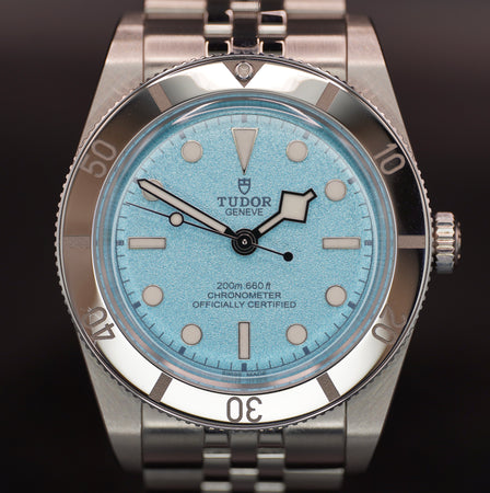 Tudor Black Bay 54 Lagoon Blue 79000-0001 Stainless Steel Blue Dial
