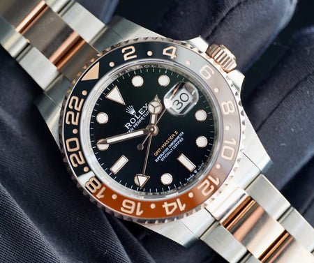 Rolex GMT-Master II "Root Beer" 126711CHNR Rose Gold and Stainless Steel