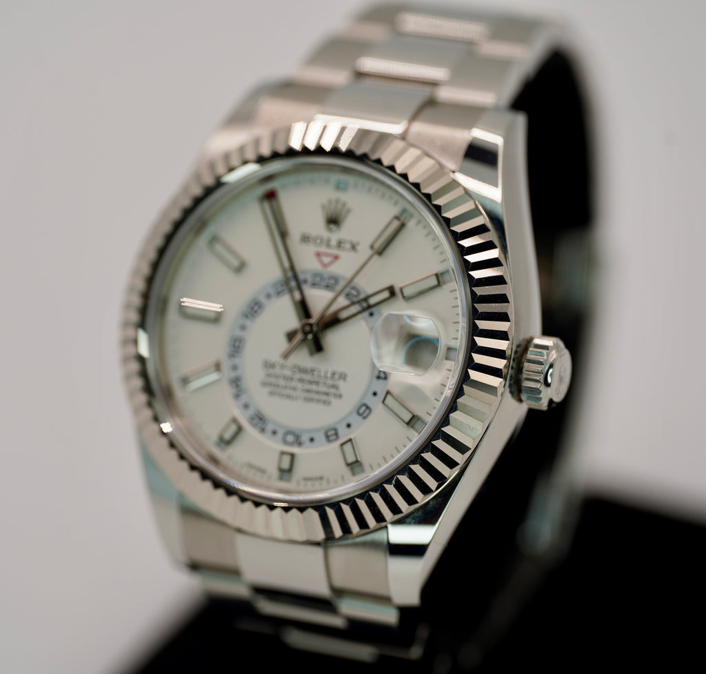 Rolex SkyDweller White Dial on Oyster 326934