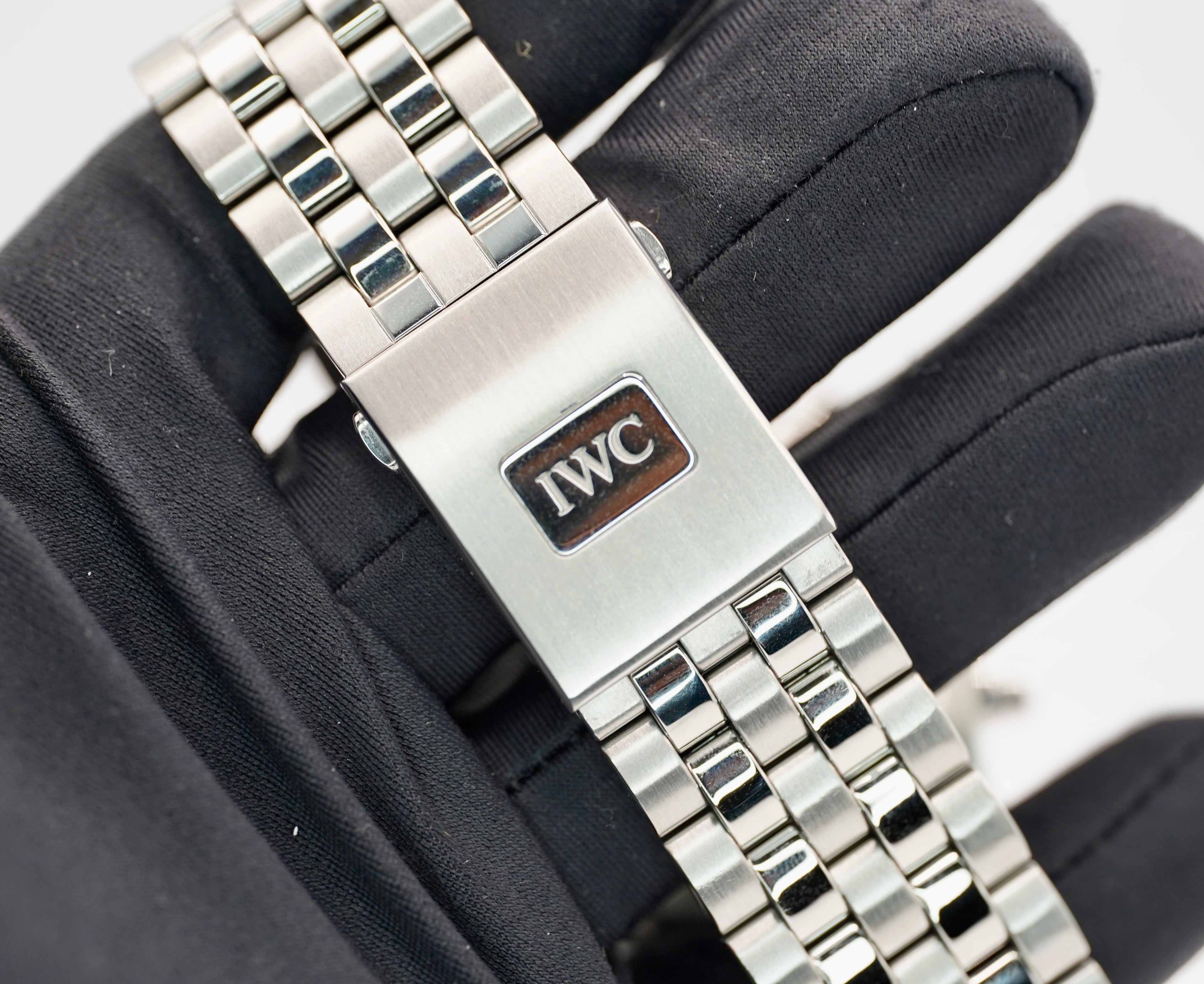 IWC Pilot Spitfire Chronograph Grey Dial Stainless Steel 43mm