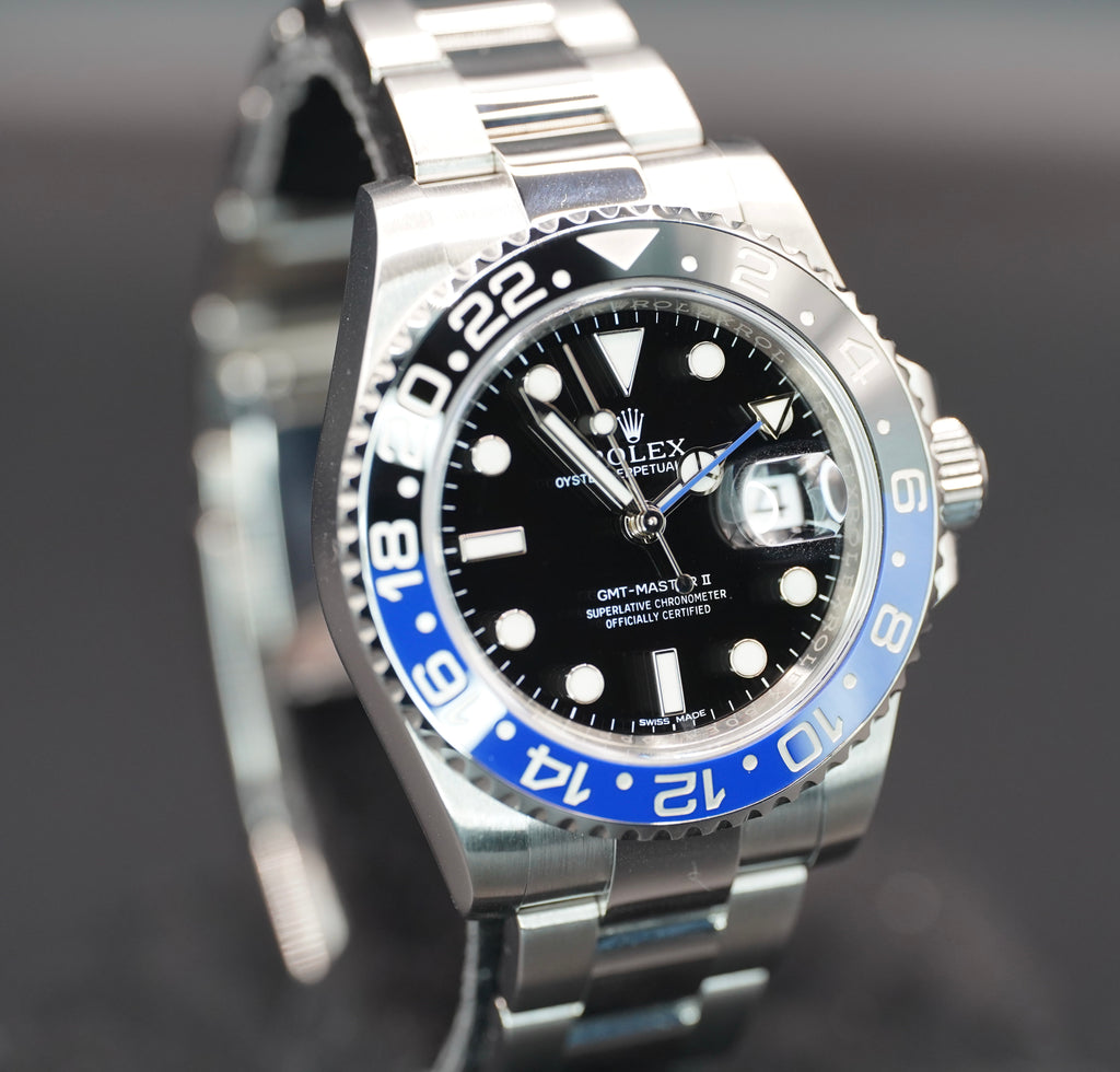 Rolex GMT-Master II 'Batman' Black Dial on Oyster 116710BLNR