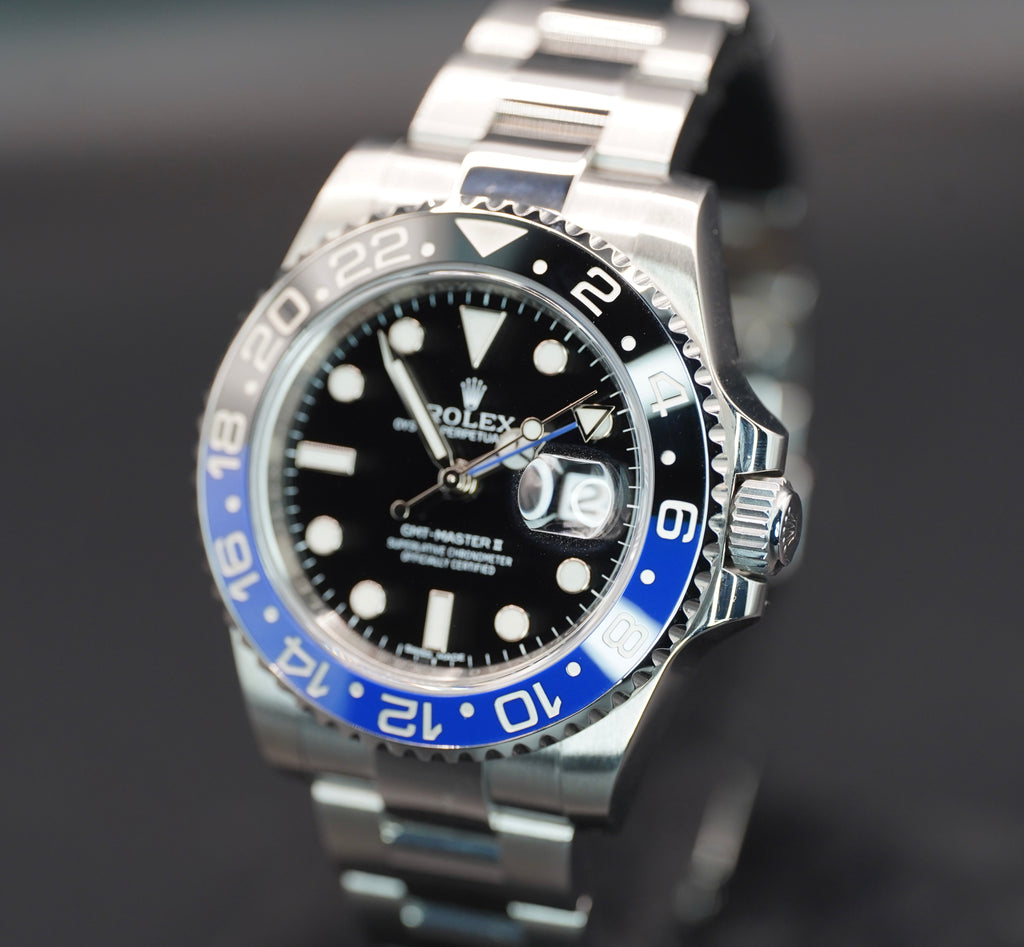 Rolex GMT-Master II 'Batman' Black Dial on Oyster 116710BLNR