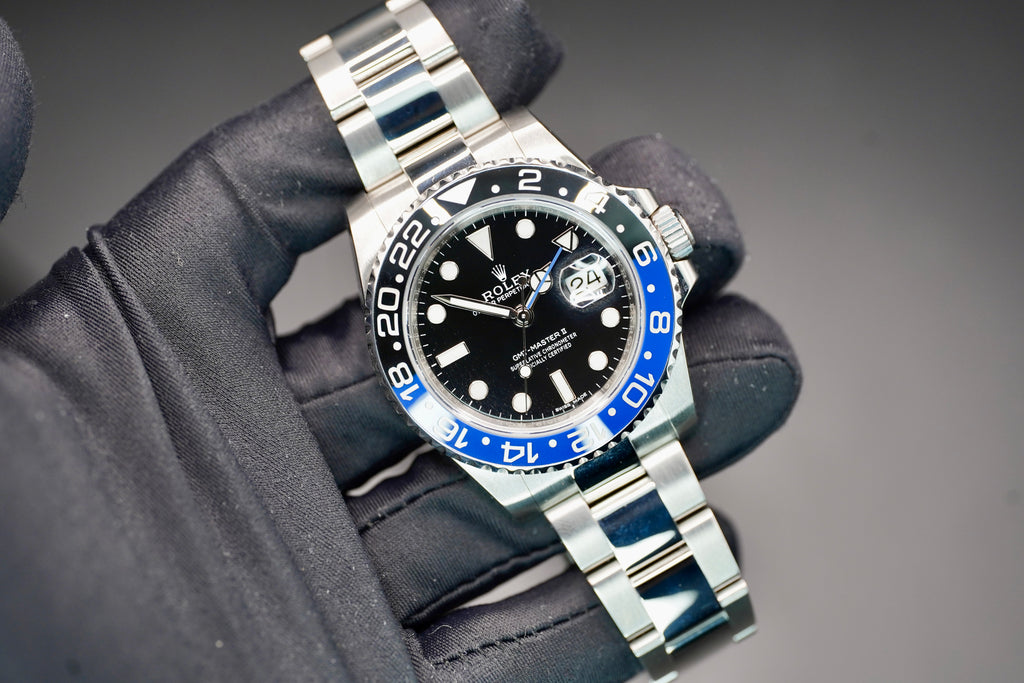 Rolex GMT-Master II 'Batman' Black Dial on Oyster 116710BLNR