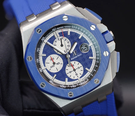Audemars Piguet Royal Oak Offshore Blue Men's Watch - 26400SO.OO.A335CA.01