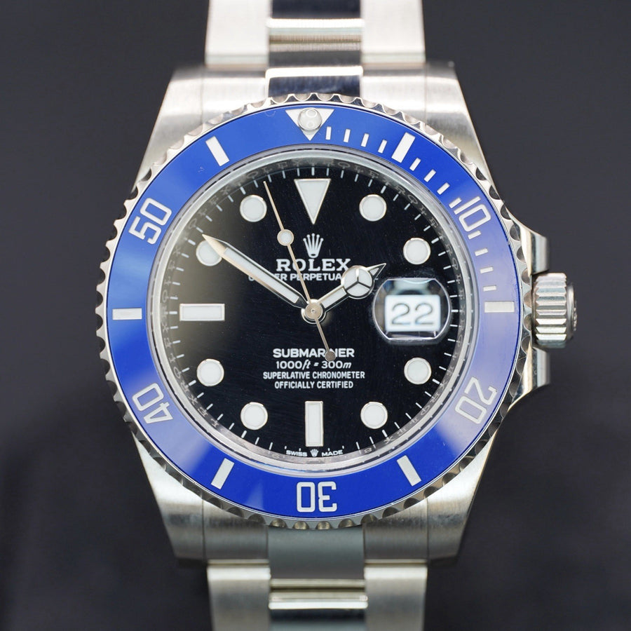 Rolex Submariner 126619LB “Cookie Monster” White Gold  Blue Bezel