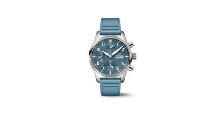 IWC Pilot's Watch Chronograph 41 Blue Dial on Rubber IW388117 2025