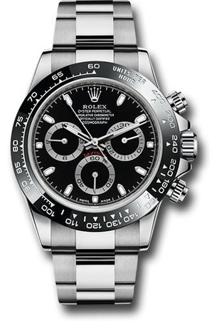 Rolex Daytona Black Dial on Oyster 116500LN 2020