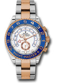 Rolex Yacht-Master II White Dial on Oyster 116681 Complete 2015