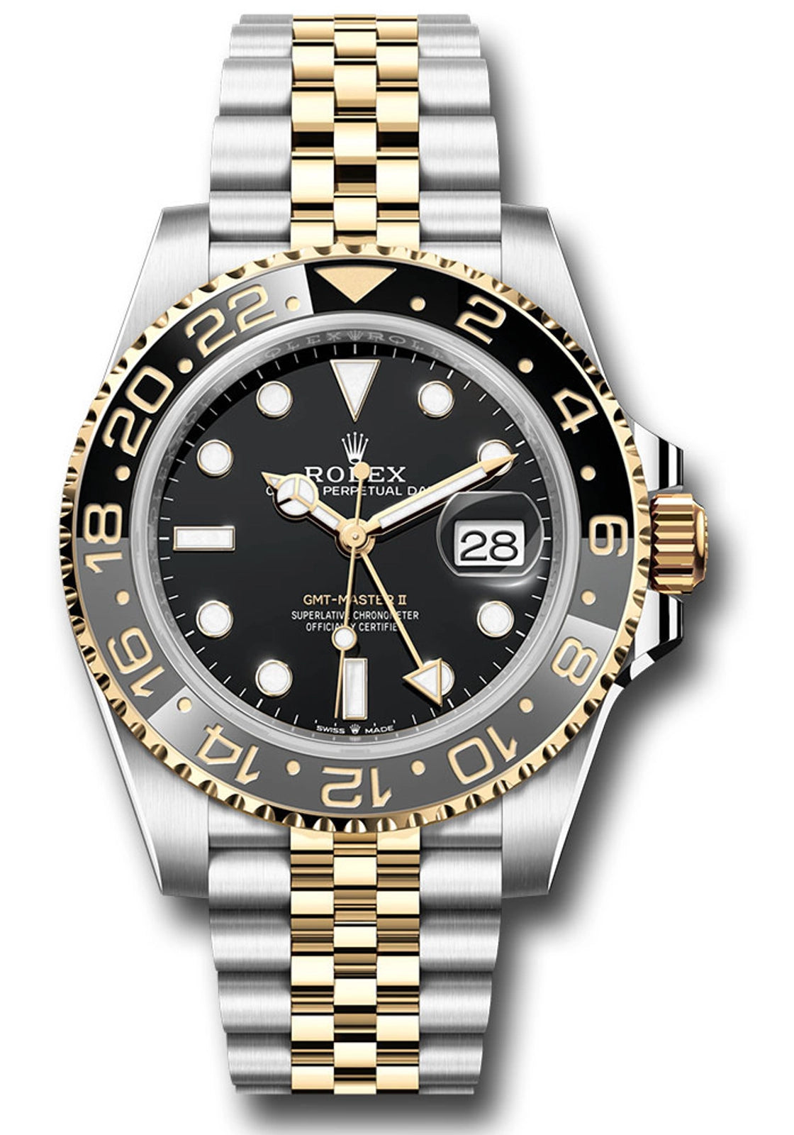 Rolex GMT-Master II Black “Bumblebee” Dial on Jubilee 126713GRNR Complete 2024