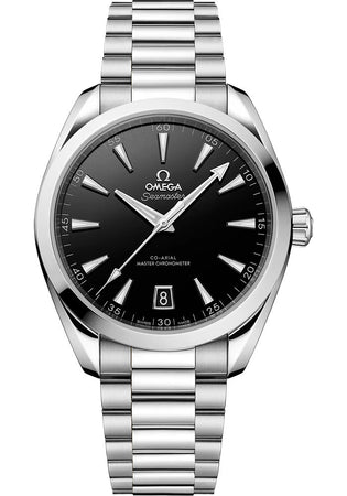 Omega Seamaster Aqua Terra 150M - 41 Steel Black Dial on Bracelet 220.10.41.21.01.002 Complete 2024