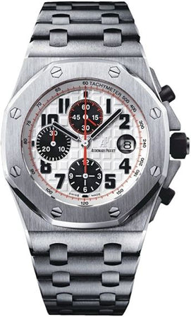 Audemars Piguet Royal Oak Offshore Chronograph Silver Dial on Bracelet 26170ST.OO.1000ST.01 Papers 2012