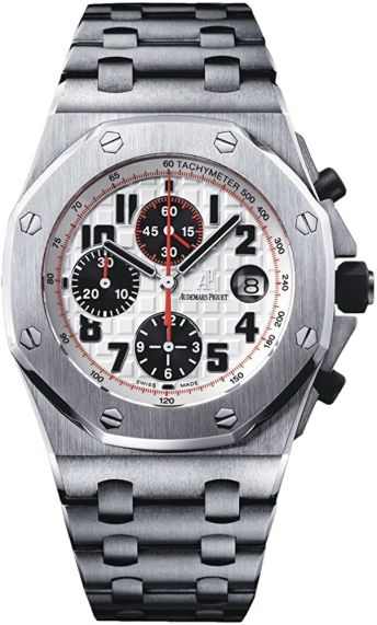 Audemars Piguet Royal Oak Offshore Chronograph Silver Dial on Bracelet 26170ST.OO.1000ST.01 Papers 2012