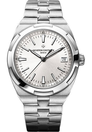 Vacheron Constantin Overseas translucent silver-toned lacquered Dial on Stainless Steel 4500V/110A-B126 Complete 2021