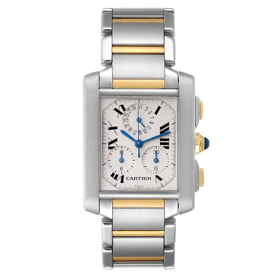 Cartier Tank Francaise Silver Dial on Bracelet W51004Q4