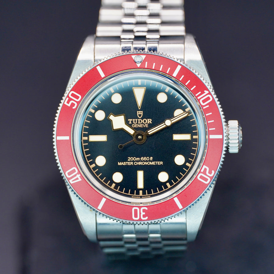 Tudor Black Bay Black Dial on Bracelet M7941A1A0RU-0003 Card
