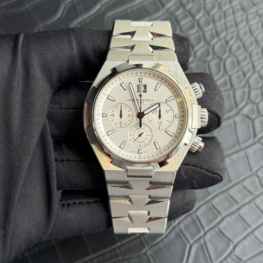 Vacheron Constantin Overseas White Dial on Steel 49150/B01A-9095 Card 2016