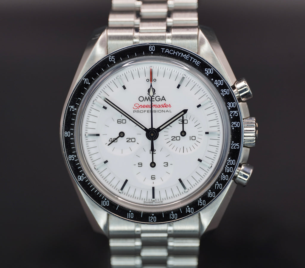 Omega Speedmaster Moonwatch Professional White Dial on Bracelet 310.30.42.50.04.001